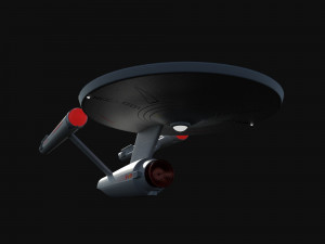 Ship Enterprise NCC-1701 of the Terran Empire 3D Модель