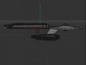 Ship Enterprise NCC-1701 of the Terran Empire 3D Модель
