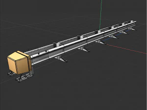 Highway bumper 3D Model