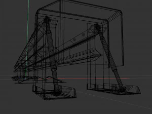 Highway bumper 3D Model