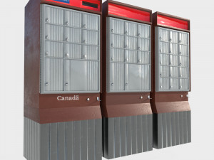 Mailbox Canada 05 3D 模型