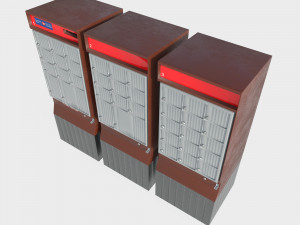 Mailbox Canada 05 3D 模型
