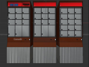 Mailbox Canada 05 3D 模型