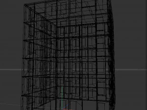 6 storey house 3D Model