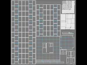 6 storey house 3Dモデル