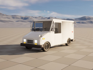 Grumman LLV 3D 模型