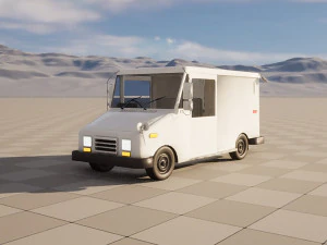Grumman LLV 3D Model