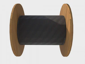 ケーブルリール 3Dモデル