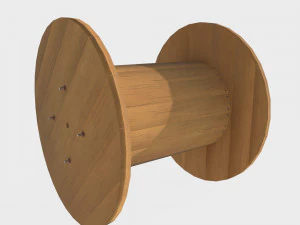 ケーブルリール 3Dモデル