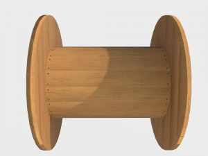 ケーブルリール 3Dモデル