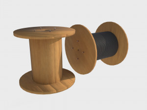 Cable reel Model 3D