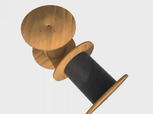 ケーブルリール 3Dモデル