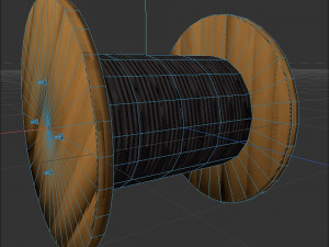 Cable reel Model 3D