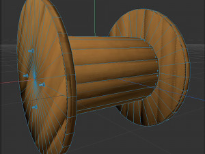 Cable reel Model 3D