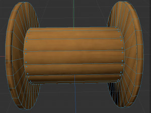 Cable reel Model 3D