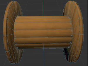 ケーブルリール 3Dモデル