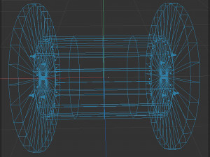 Cable reel Model 3D