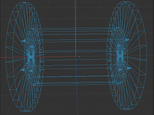Cable reel Model 3D
