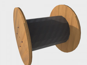 Cable reel Model 3D