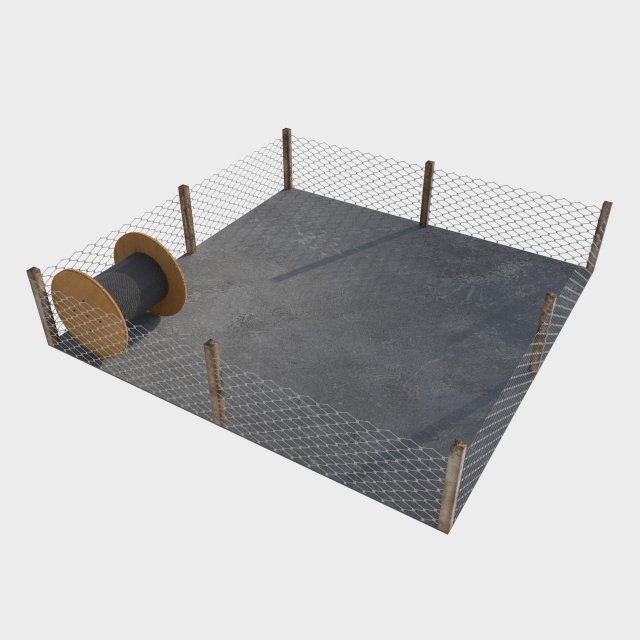 Coil warehouse 3D Model .c4d .max .obj .3ds .fbx .stl .blend 
