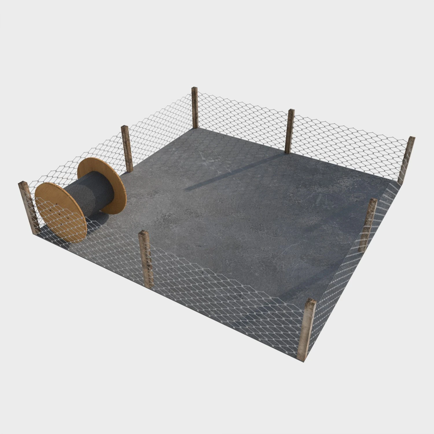 Coil warehouse 3D Model .c4d .max .obj .3ds .fbx .stl .blend