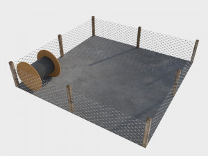 Coil warehouse 3Dモデル