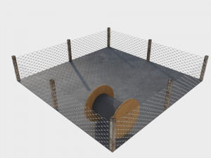 Coil warehouse 3D Model