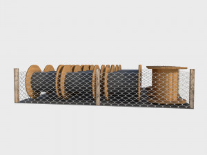 Coil warehouse 3D Model