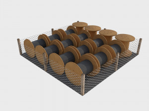 Coil warehouse 3D Model