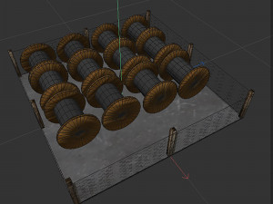 Coil warehouse 3D Model
