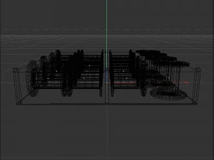 Coil warehouse 3D Model