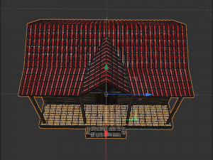 Wooden house 3D 模型