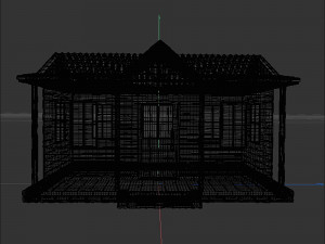 Wooden house 3D 模型