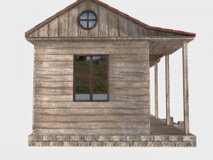 Ranch house 3D 모델