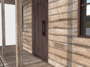 Ranch house 3D 모델