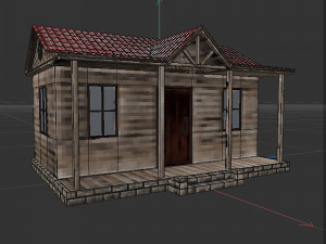 Ranch house 3D 모델