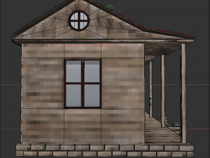 Ranch house 3D 모델