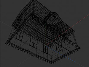 Ranch house 3D 모델