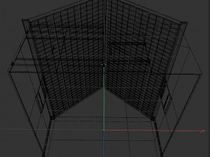 Wooden shed Modelo 3D