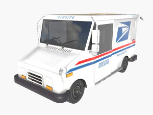 Grumman LLV USA post 3D Model