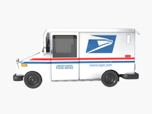 Grumman LLV USA post Modello 3D
