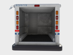 Grumman LLV USA post Modello 3D