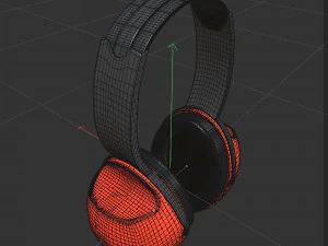 Headphones3 3D Model