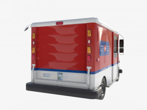 Grumman LLV Canada post 3D Model