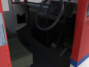 Grumman LLV Canada post 3D Model