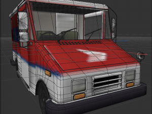 Grumman LLV Canada post 3D Model