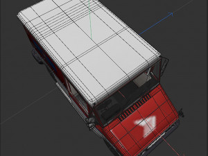 Grumman LLV Canada post 3D Model