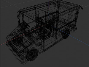 Grumman LLV Canada post 3D Model