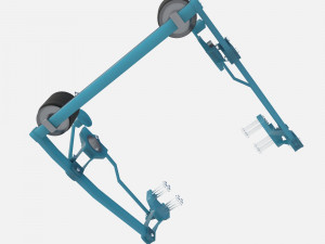 Air suspensior 3D 模型