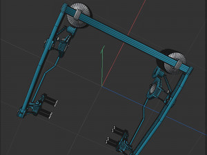 Air suspensior 3D 模型